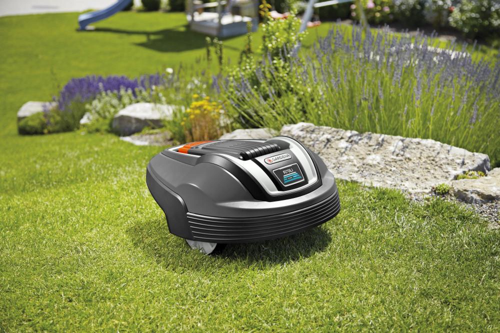 Grondbedekking voor de Gardena R-serie