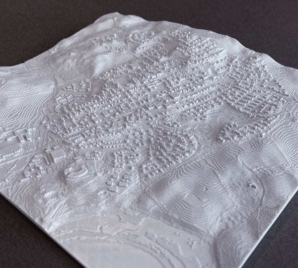 3D-geprinte stadskaart - Uw thuis in het centrum