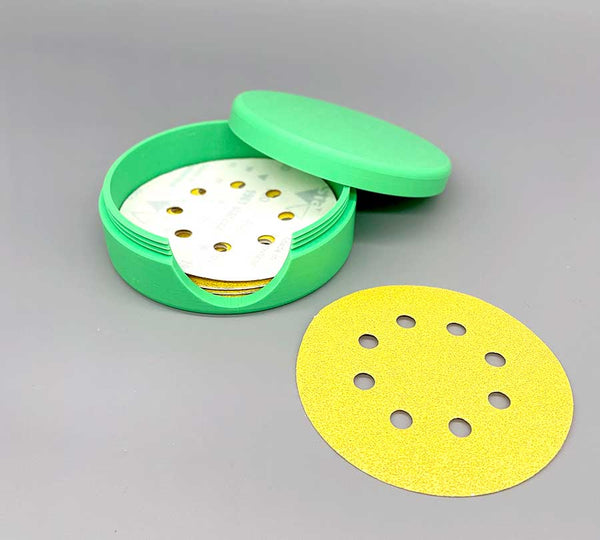 Opbergdoos voor schuurpapier Ø125 mm