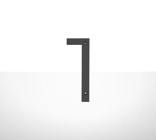 Huisnummer modern - 1