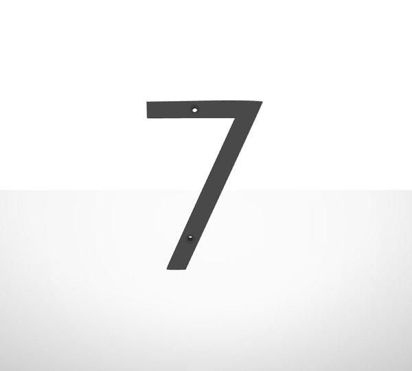 Huisnummer modern - 7