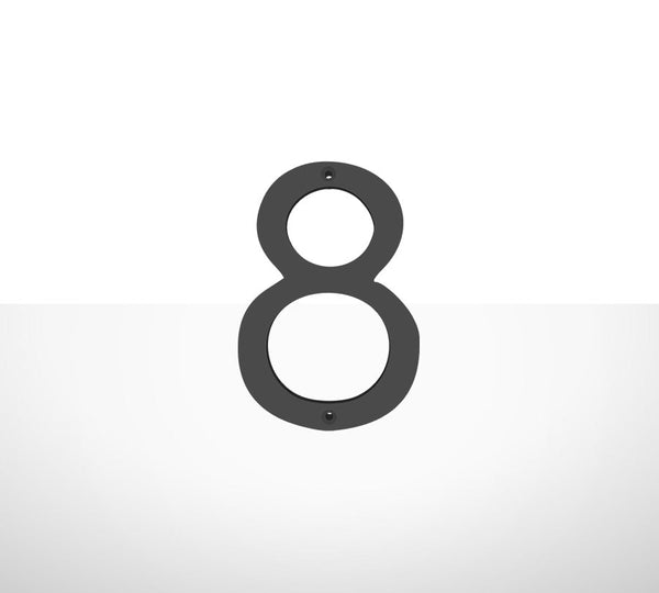 Huisnummer modern - 8