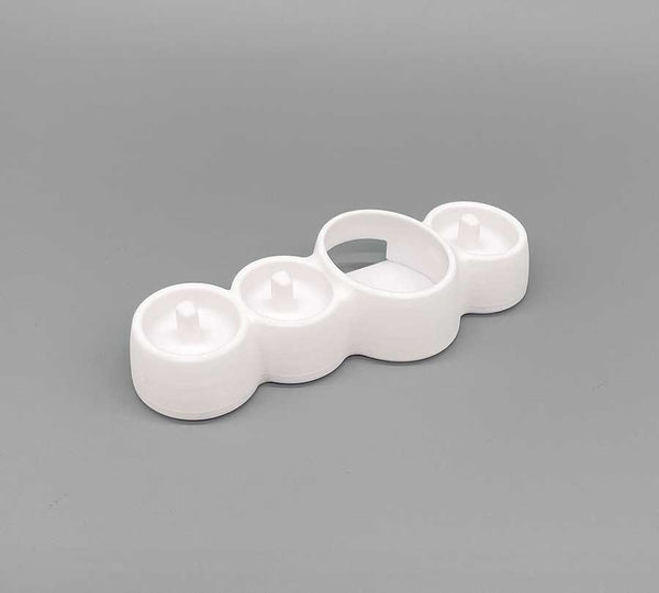 Tandenborstelhouder voor Oral-B elektrische tandenborstel (1 oplader + 3 tandenborstels)