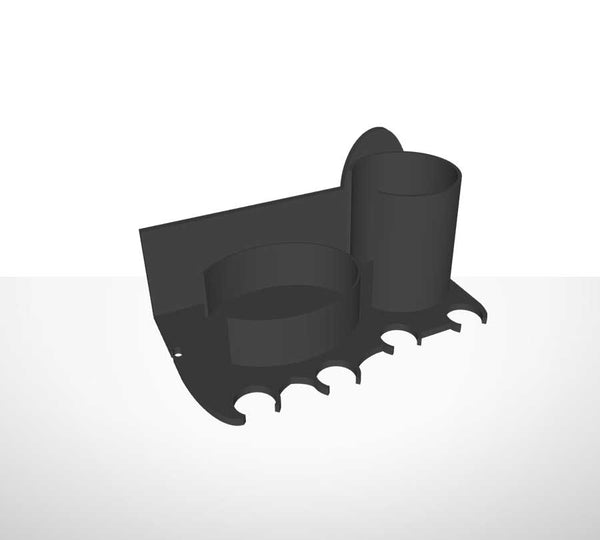 Wandopbergruimte voor Oral-B (ovale oplader)